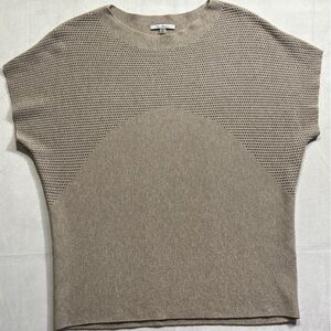 Vila Milano Beige Textured Sweater